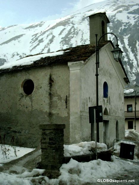 Postcard The little church