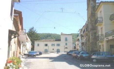 Postcard Piazza in Valle San Giovanni
