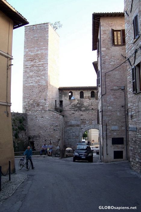Postcard Entrance to the old city