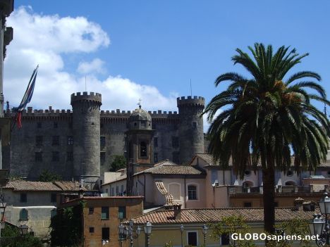 Postcard The Odelscachi castle in Bracciano