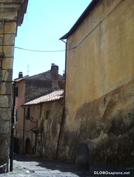 Postcard Bracciano corners