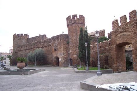 Postcard Entrance to the city