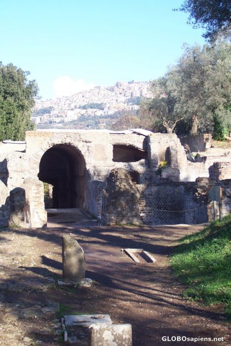 Postcard Guards Quarters [Villa Adriana]