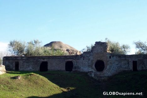 Postcard Above the pecile [Villa Adriana]