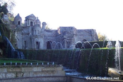 Postcard Rometta Fountain 1