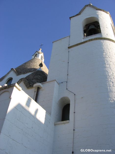 Postcard White Church