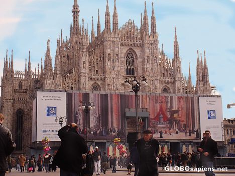 Postcard Milan Cathedral