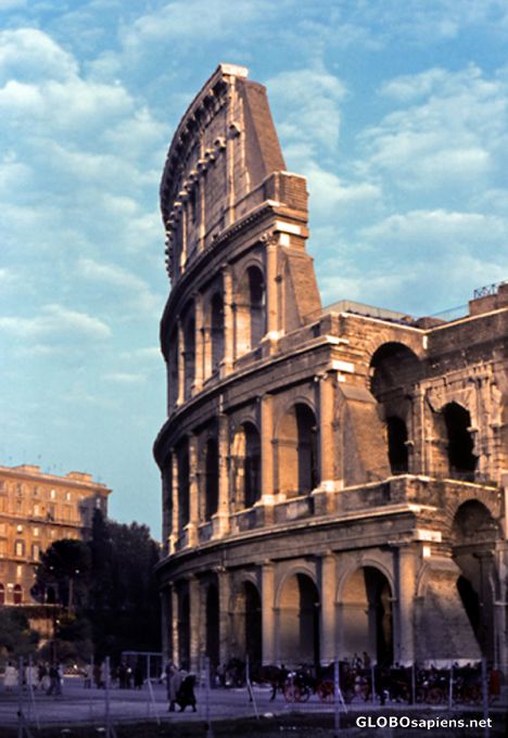 Postcard Late Afternoon at the Coliseum
