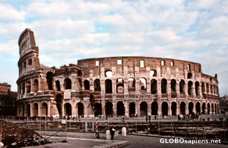 Postcard Rome Coliseum