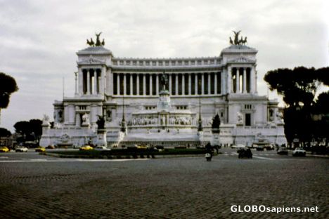 Postcard Monumento Vittorio Emanuele II
