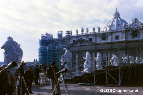 Postcard On the Roof Of The Colonade