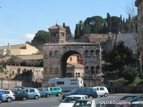 Postcard Streets of Rome