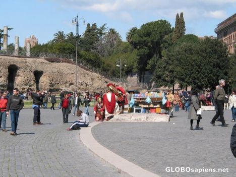 Postcard Modern Day Gladiators