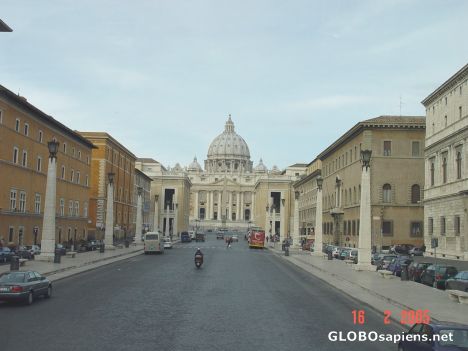Postcard Pope lives here.