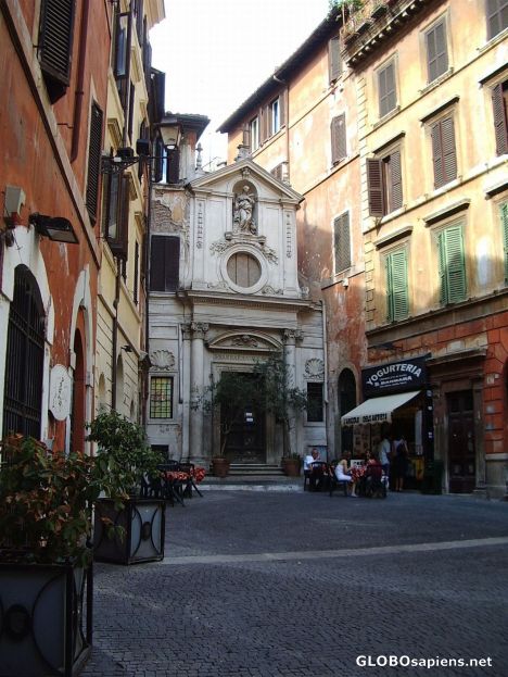 Postcard The best frozen yoghurt in Rome