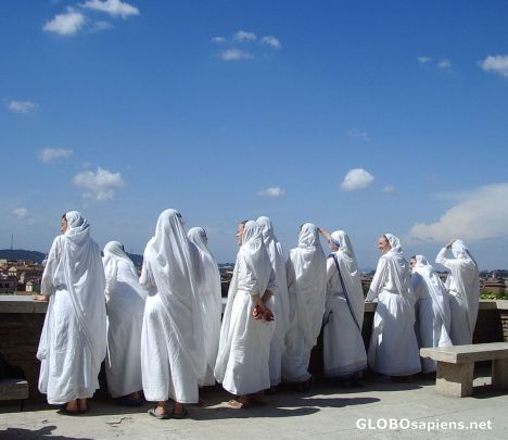 Postcard Holy girls