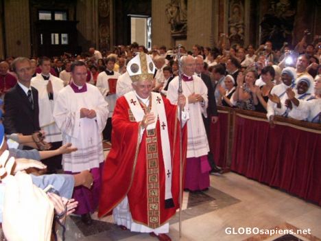Postcard Pope