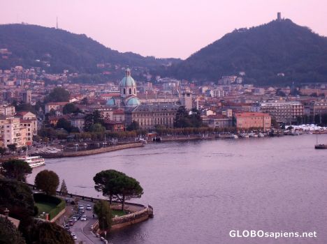 Postcard Como