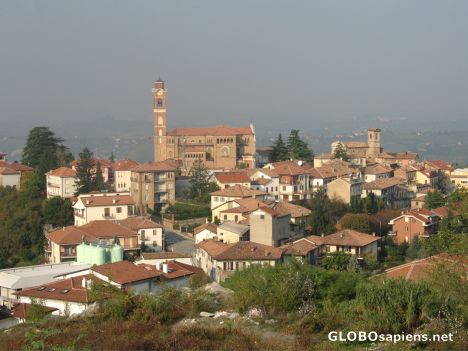 Postcard View of Castiglione Tinella