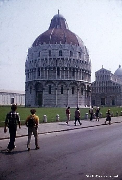 Postcard Near to - but NOT - the Leaning Tower