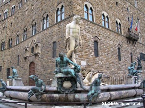 Postcard Fountain of Neptune