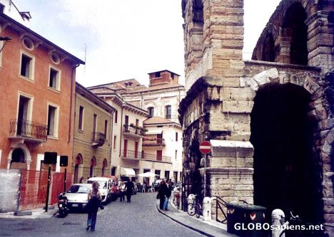 Postcard Via Dietro Infateatro