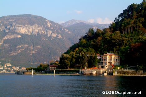Postcard Bellagio - northern view