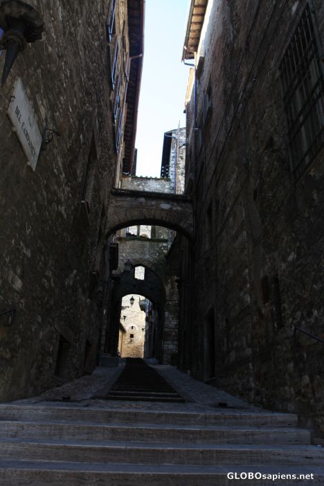 Postcard Via dell Campanile