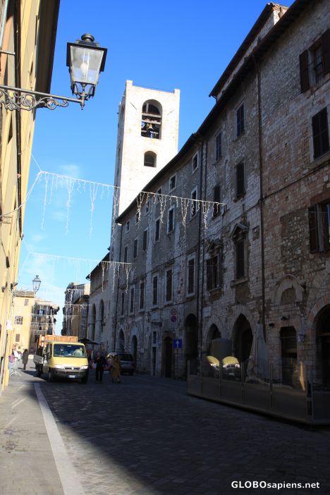 Postcard Main Street, Via Garibaldi