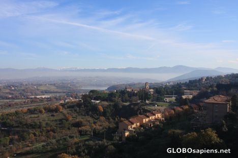 Postcard the most classical pictures in Narni