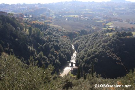 Postcard view from Porta del Valle