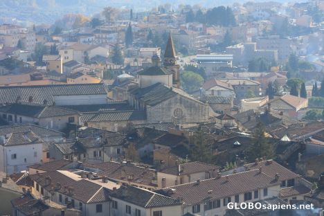 Postcard view from Piazza del Duomo