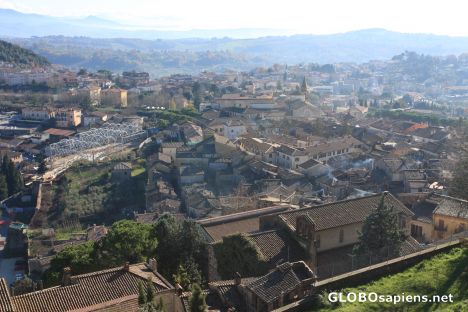 Postcard view from Piazza del Duomo