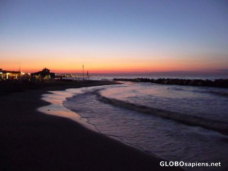 Postcard Evening on the beach