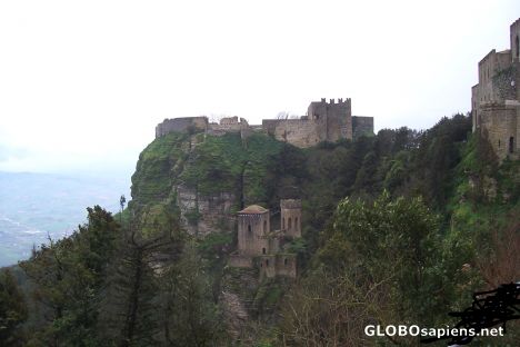 Postcard Castles at Erice 3