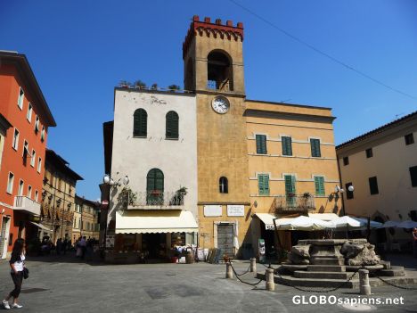 Colourful Piazza Mazzini