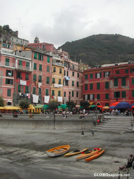 Postcard Vernazza Harbour