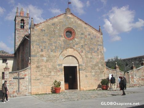 Postcard A centuries old church