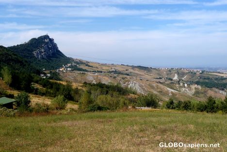 Postcard The rock -