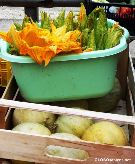Postcard At the market 2