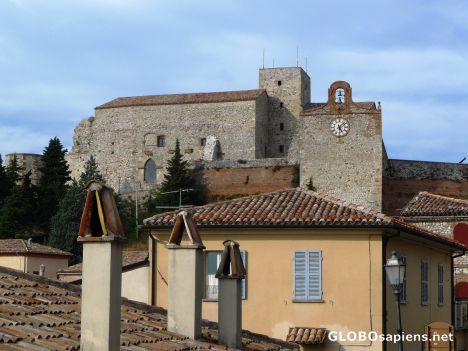 Postcard Rocca Malatestiana