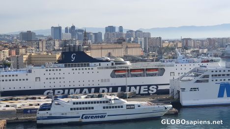 Postcard Ferry terminal