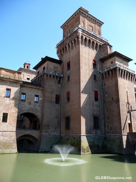 Postcard Castello Estense -