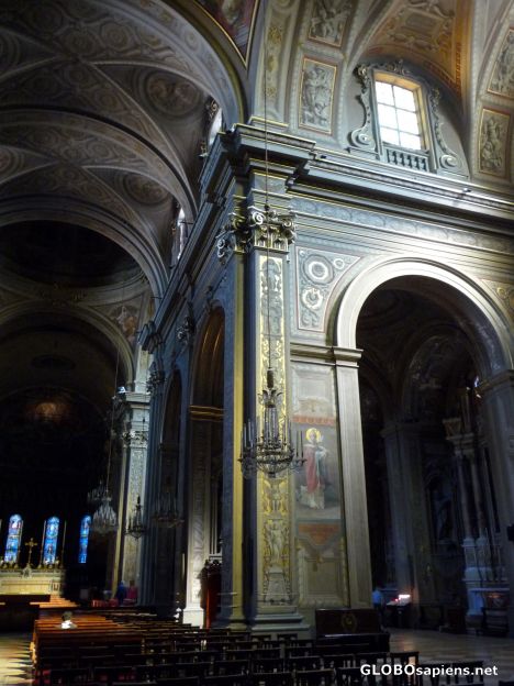 Postcard Inside the duomo