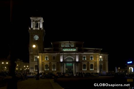 Postcard Aquarium of Trieste.