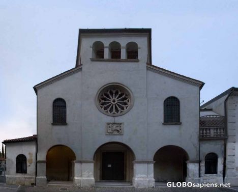 Postcard Church of the holy rosary