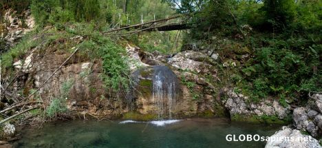 Postcard Waterfall.