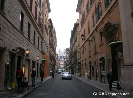 Postcard Via Condotti