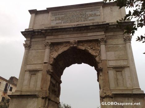 Postcard The Titus Arch
