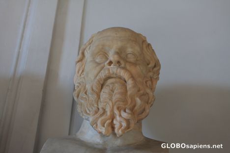 Postcard What Socrates looks like